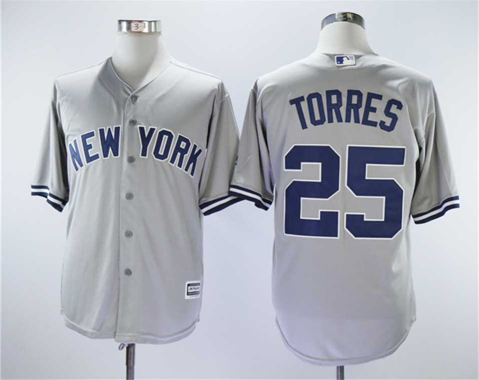 Yankees 25 Gleyber Torres Gray Cool Base Player Stitched Baseball Jerseys,We sell and wholesale Yankees 25 Gleyber Torres Gray Cool Base Player Stitched Baseball Jerseys on line form chian!